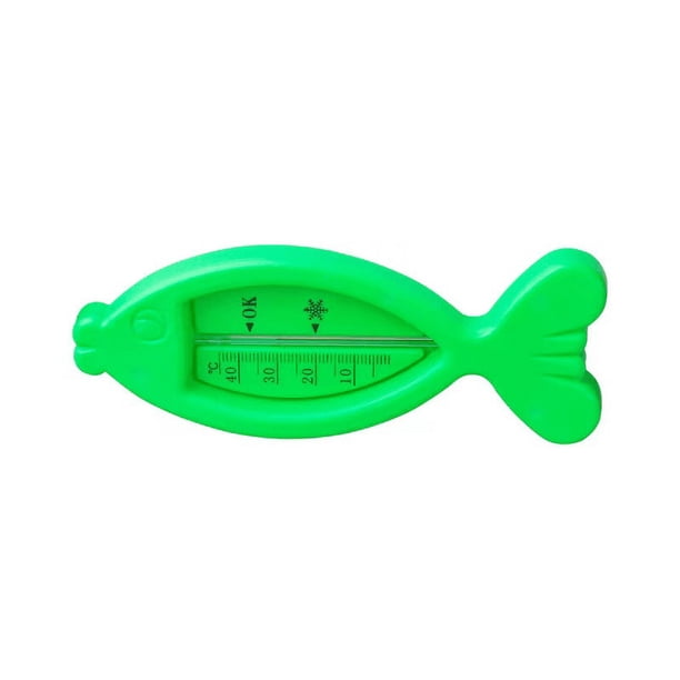 Baby Bath Water Thermometer, Dry And Wet Dual-use Thermometer, Baby Cartoon Small Fish Room Temperature Meter