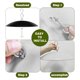 thumbnail image 5 of Andergi Protector contra la lluvia para comedero de colibríes de 33 cm – Pack de 3 (Negro), 5 of 8