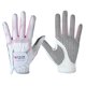 thumbnail image 5 of Guante De Golf Para Mujer Guantes De Golfista Transpirables Para La Mano Izquierda Y Derecha Blanco Rosa L, 5 of 5