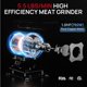 thumbnail image 2 of Picadora de carne ARINOO #22 1.0 HP de acero inoxidable 110 V, 2 of 8