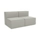 thumbnail image 2 of Sofa Madrid Dos Cuerpos Lino Gris Claro, 2 of 3