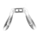 thumbnail image 2 of Puente de sillín para gafas, almohadilla nasal de silicona, soporte en forma de U, sillín de silicona en forma de U, sillín de silicona para lupas, ga Grande, 2 of 5