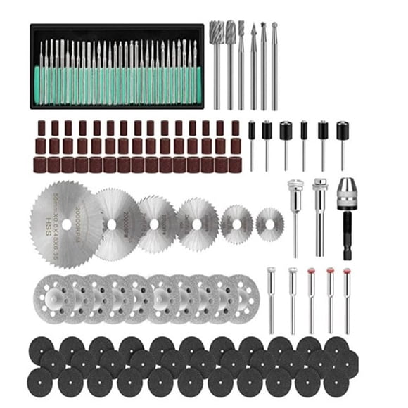 Kit De Herramientas Rotativas De 146 Piezas Con Accesorios Para Amoladora