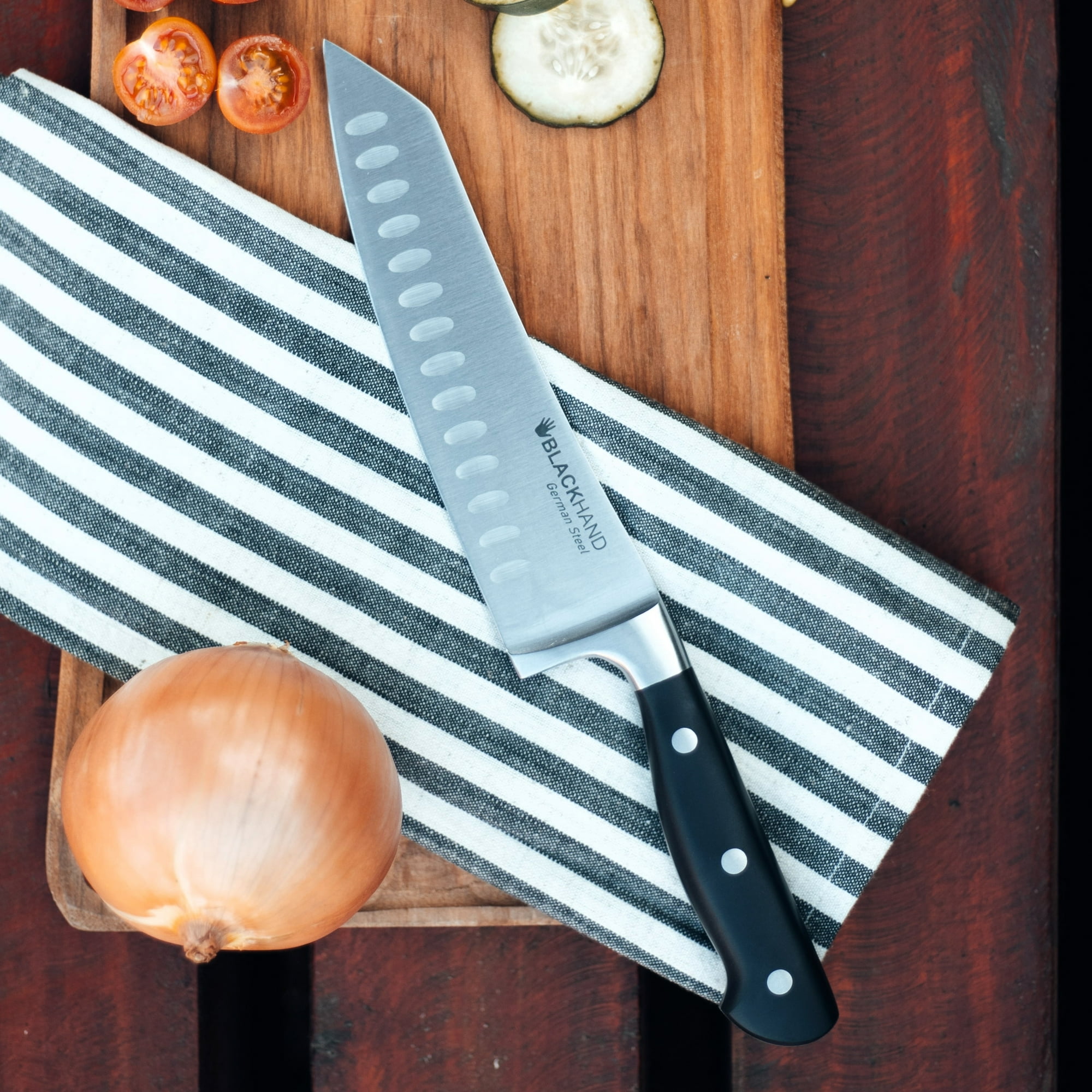 Blackhand - Cuchillo "selva Valdiviana" Santoku 7´´