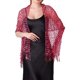 thumbnail image 1 of INSPIRE CHIC Mujeres Chales y Envolturas de Lentejuelas para Vestidos de Noche Bufanda Elegante con Flecos Brillante para Fiesta de Boda Rosa Fucsia 66.9"x19.7", 1 of 6