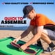 thumbnail image 5 of Juego de golf Golf Pong para patio trasero con 16 pelotas y tapete de velcro astillables, 5 of 8