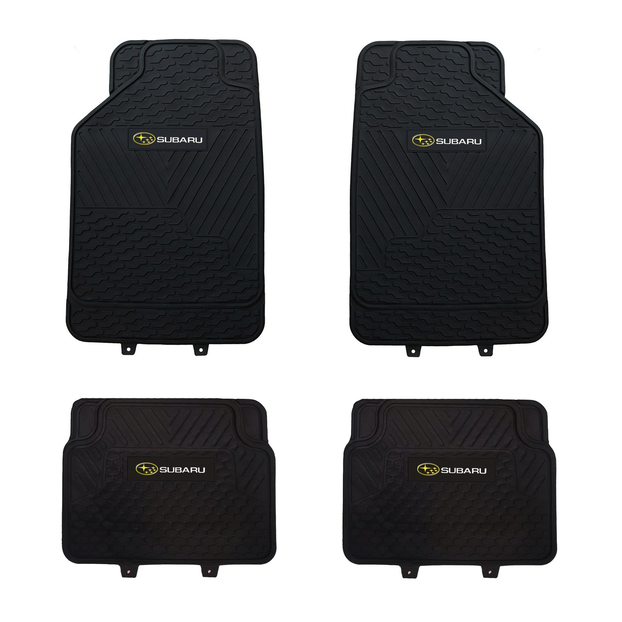 Jj Group - Pisos De Goma Marca Subaru Para Vehículos 4 Piezas