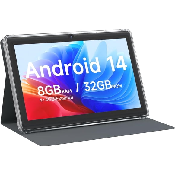 Tablet CUPEISI Android 14 de 7" 8GB RAM 32GB ROM con Funda
