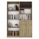 thumbnail image 1 of Combo Home Estante + Estante 2 Puertas Macadamia, 1 of 7