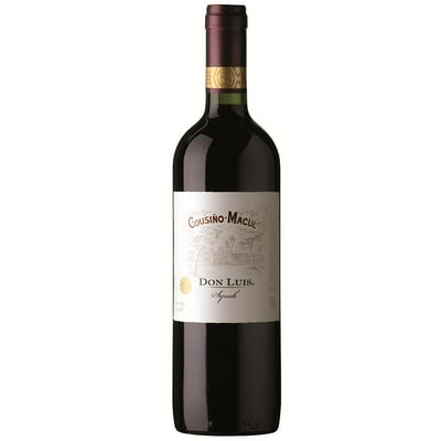 Vino Tinto Syrah Don Luis Botella
