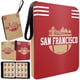 thumbnail image 1 of KivolFun Carpeta para tarjetas de fútbol de San Francisco con fundas, 900 bolsillos, 3 anillos, impermeable, resistente al polvo y duradera, 1 of 7
