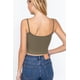 thumbnail image 5 of Top CCwholesalesclothings Algodón Spandex Verde Oliva, 5 of 5