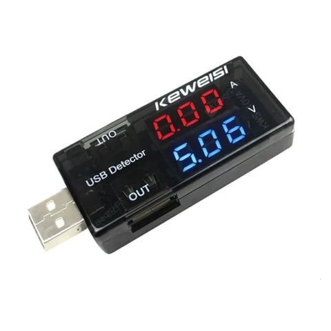 Genérico - Tester Usb Estado Puerto Amperaje Voltaje Digital
