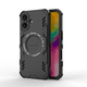 thumbnail image 3 of Funda FOXDOCK para iPhone 16 , magnética, resistente a golpes, con soporte, unisex, carga inalámbrica, 3 of 4
