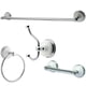 thumbnail image 1 of Juego de herrajes de baño Kingston Brass Victorian Pulido Cromo, 1 of 2