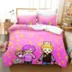 thumbnail image 1 of v323 Bed Sheets Cartoon Foxy Boxy Lanky-box Bedding Set Duvet Cover Bedroom Comforter Covers Single Twin King Size Quilt Cover Home 3-Piece Bedding Set (1 Duvet Cover + 2 Pillow Shams) Bed Sheets ju32, 1 of 5