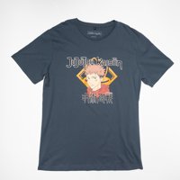 Polera Hombre You Jujutsu Kaisen Logo Azul Marino
