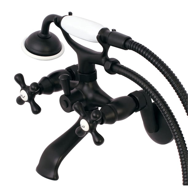 Grifo para bañera con forma de pata Kingston Brass KS266ORB, bronce frotado con aceite