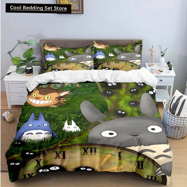 Chinese Chinchillas Cat Fashion Anime 3pcs Bedding Set Duvet Cover Comforter Bed Youth Kids Girl Boys Gift Home Textile Bed Sheets