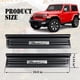 thumbnail image 5 of Protectores de Umbral para Jeep Wrangler JL JLU 2 Puertas Rowa, 5 of 6