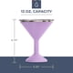 thumbnail image 3 of Vaso Martini ORCA Tini 13 oz de acero inoxidable rosa, 3 of 7