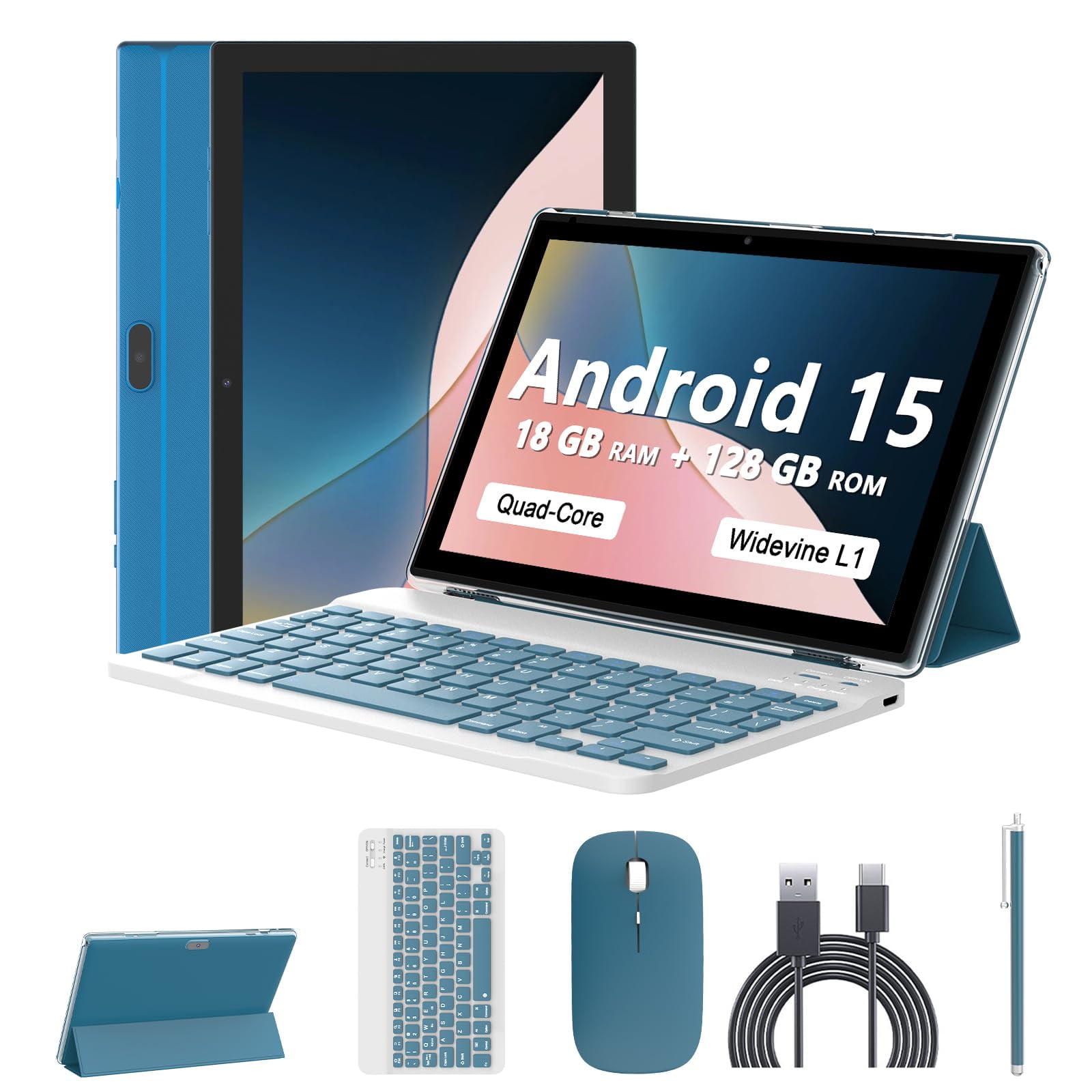 Tablet Cupeisi Android 15 10 Pulgadas 18 Gb Ram 128 Gb Rom 2 Tb Expandir