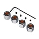 thumbnail image 2 of Tapas De Vástago De Válvula De Neumático Antirrobo De 4 Piezas Para Byd Atto 3 Durable, 2 of 4