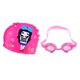 thumbnail image 2 of Gorro De Natación Para Ni?os Y Ni?as Gorro De Piscina Con Gafas De Google Antivaho Pink Girl, 2 of 6
