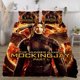 thumbnail image 3 of The Hunger Games 3-Piece Bedding Set For Kids Boys Girls Adult Cartoon Warm Cute Fashion Holiday Present Gift Bed Sheets, 3 of 5