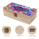 thumbnail image 3 of Cosmonious High Caja Organizadora de Madera Rústica - Caja Decorativa Multifuncional para Escritorio, Hogar, Oficina, Joyas y Manualidades, 3 of 6