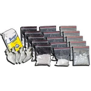 Genérico - Paquete De Pegatinas Coke Baggie Joke Prank (20 Piezas)