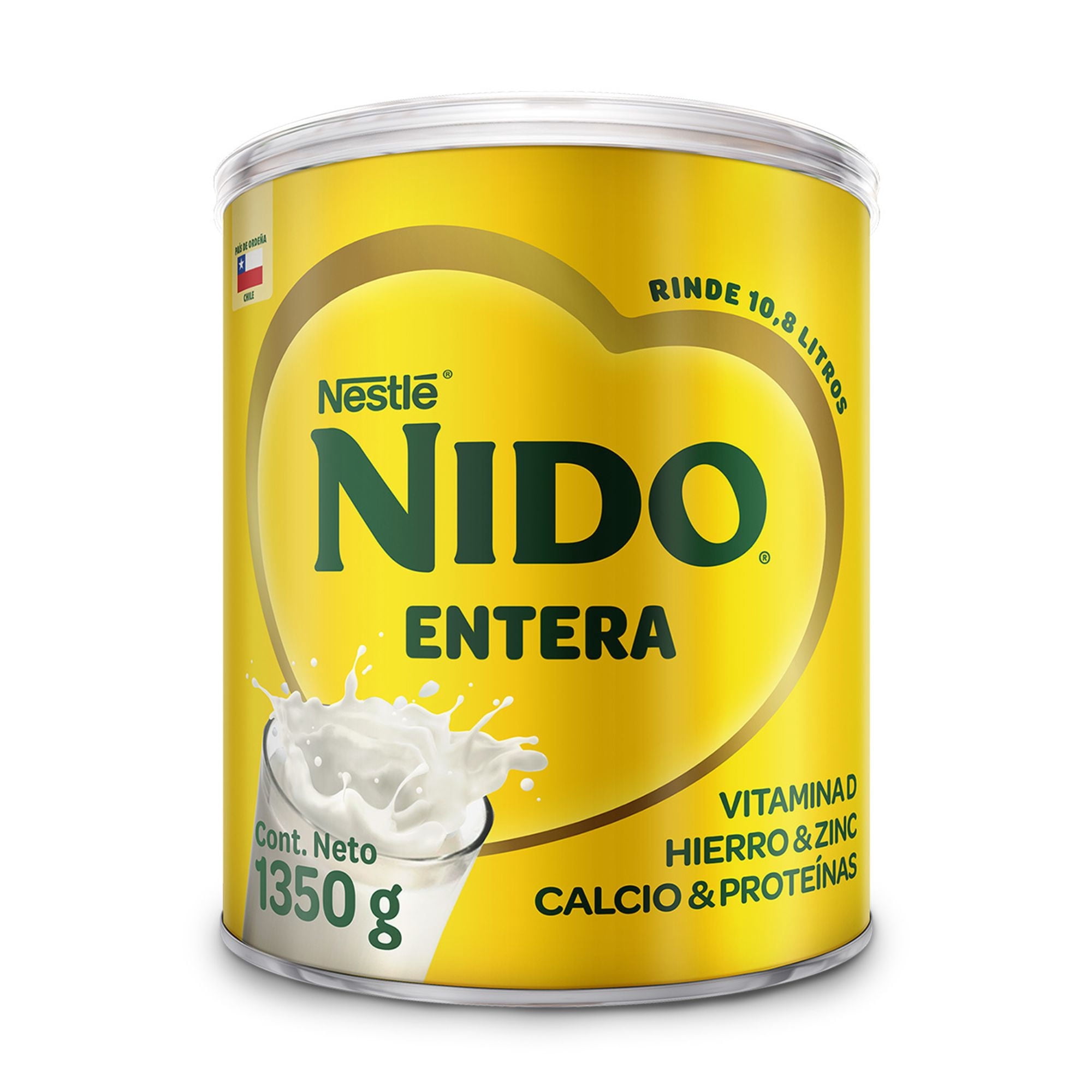Leche En Polvo Entera Instantánea 1350g Nido