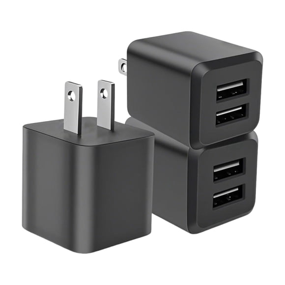 Cargador de Pared USB REKNA de Doble Puerto 110V Carga Rápida