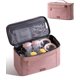 thumbnail image 1 of Bolsa grande impermeable rosa de 32 cm para bomba de lactancia NCVI, 1 of 9