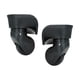 thumbnail image 1 of 2 Piezas De Ruedas Para Maletas De Equipaje Silenciosas De Fácil Instalación, Ruedas Negras Para Carrito L, 1 of 5