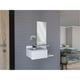 thumbnail image 2 of Mueble Recibidor De Pared Living 1 Cajon 90x60x35 Cm Blanco, 2 of 3