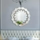 thumbnail image 3 of Espejo Redondo Decoración Pared Plateado Moderno Grande Jhn, 3 of 3