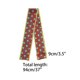 thumbnail image 3 of INSPIRE CHIC Bufanda de Regreso a Clases para Mujeres con Encantadores Lunares para Bolsa, Banda para el Cabello, Envolturas para el Cuello, Granate con Grandes Puntos, 3 of 6
