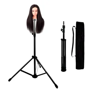 Linastore - Atril Pedestal Para Cabeza Tecnica + Cabeza 80% Natural Normal