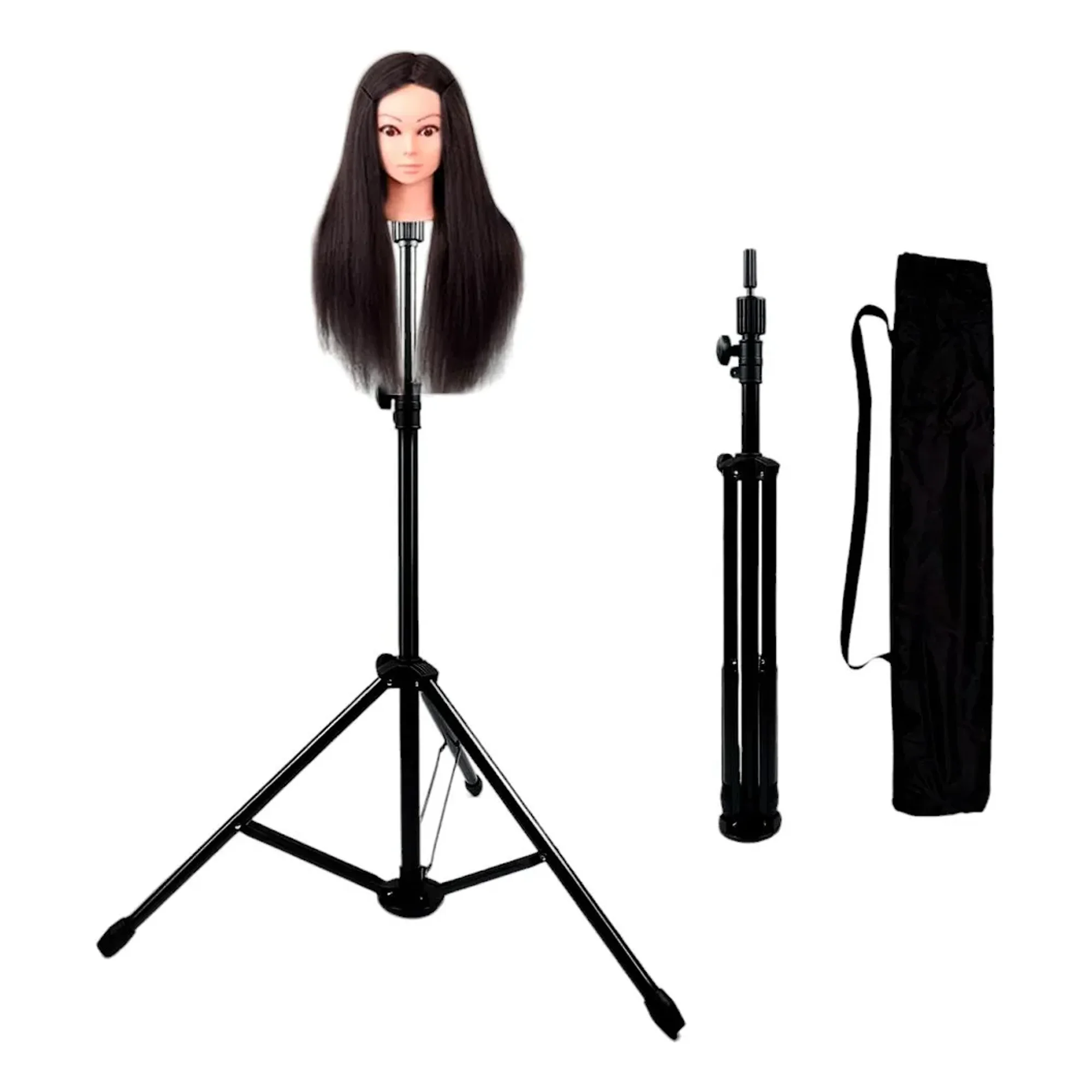 Linastore - Atril Pedestal Para Cabeza Tecnica + Cabeza 80% Natural Normal