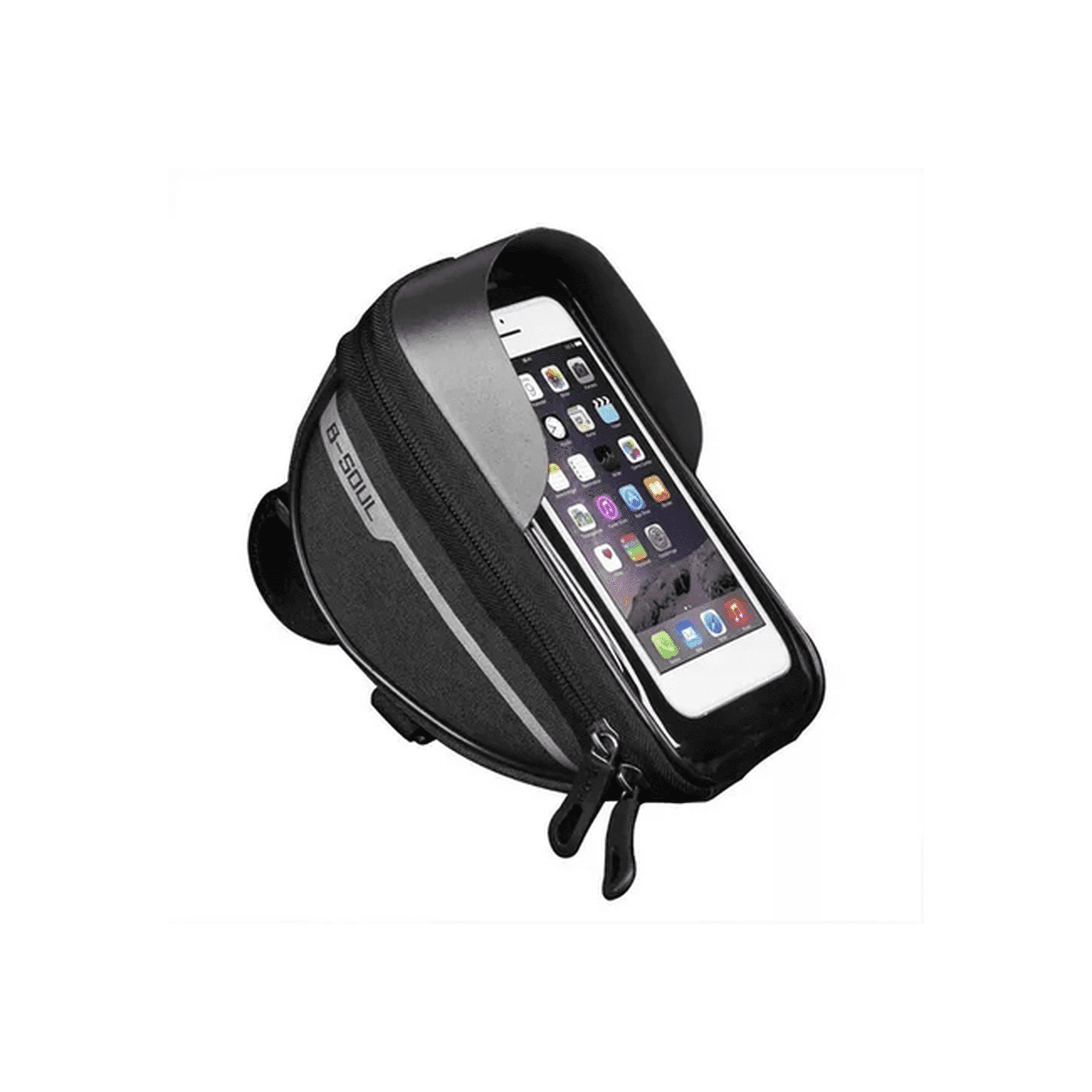 Genérico - Soporte Porta Celular Moto Y Bicicleta, Impermeable Xl Pro, Color Negro