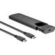 thumbnail image 1 of Carcasa M2 NVMe Insignia NSPCNVMEHDE USB-C 10 Gbps Negra, 1 of 3