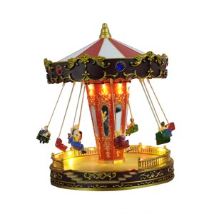 Bothyi - Caja De Música Led Con Decoración De Carrusel Navideño Para Cumpleaños, Día De San Valentín, Mamá