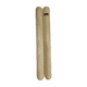thumbnail image 2 of Par De Claves Simple De Madera 20 cm - PA-G3E1, 2 of 3