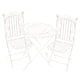 thumbnail image 5 of Juego De Mesa Y Sillas De Casa De Muñecas De Metal, Muebles De Casa De Muñecas Para Paisajismo En Maceta, 5 of 5