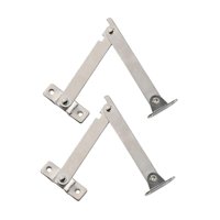 Magideal - 2 Piezas Bisagras De Soporte De Tapa Soporte De Armario De Cocina Bisagra Tapa Sistema De Permanencia De Solapa Puerta De Gabinete Puntal De Elevación M