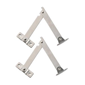 Magideal - 2 Piezas Bisagras De Soporte De Tapa Soporte De Armario De Cocina Bisagra Tapa Sistema De Permanencia De Solapa Puerta De Gabinete Puntal De Elevación M