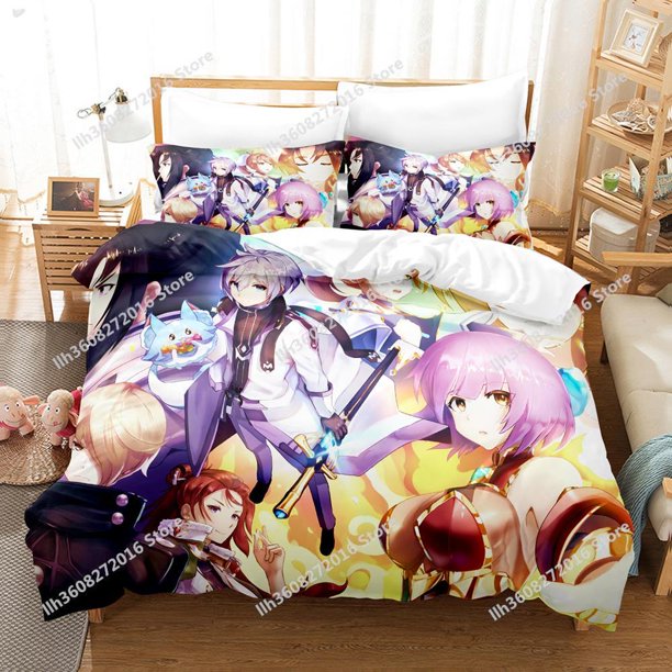 New Fashion Game Epic Seven Bedding Set Cartoon Anime three-piece set Adult Kid Bedroom Duvet cover Sets Home Textiles Bed Sheets