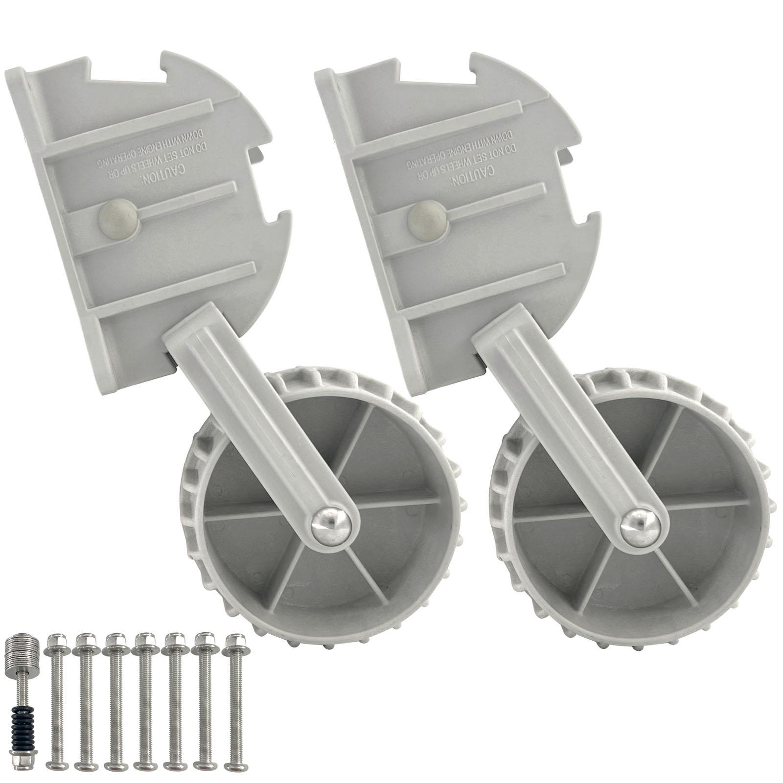 Ioensy - Rueda De Bote Inflable Para Bote Inflable, Rueda De Lanzamiento De Barco, 2 Uds.