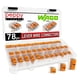 thumbnail image 1 of Surtido de conectores de cable WAGO 221, tuercas de palanca, 78 piezas con funda, 1 of 7